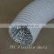 Aluminum Foil Coated white PVC Flexible Duct/Combined white PVC Duct manufacturer