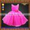 Fasihon Flower Decoration Organza Sleeveless Ball Gown Baby Girl Wedding Dress