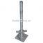 Scaffolding shoring jack base solid & hollow screw jack base