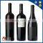 75cl custom design fancy wine glass bottle, empty amber wine bottle with LFGB certificate