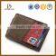 2015 Promotion durable new arrival heavy duty luxury leather wallet with clip