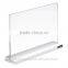 Custom size Acrylic Menu Frame, Sign Holder 6x4 7x5 Inch Vertical