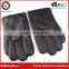 Men's Sheepskin Gloves Leather Winter Driving Polyester Lined Leather Gloves