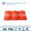 Dongguan food grade muffin baking tray pineaple shape chocolate cup cake