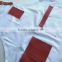 Custom high quality denim apron with leather pockets