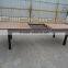 extending plastic wood long table, dining wooden table furniture