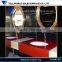 Tell World modern home design marble red corian solid surface bathroom washbasin