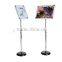 Sign Holder Graphic Pedestal Snap Frame Display Stand budget 8.5*11 menu stand