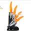 New High quality 3" 4" 5" 6" inch brand Fruit Kitchen Ceramic Knife Set + Acrylic Holder