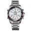 WEIDE multi-purpose youth watch Date Day Alarm LED Display Stainless Steel Band well-being sports watches WH903-2