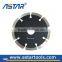 Turbo Continuous Segmented diamond saw blade for concrete marble graninte