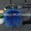 Nice Fur Fashionable Raccoon Fur Ball Fur Keyring