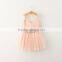 flower girl dress muslim softtextile hand made baby girl dress fancy dress competition for kids