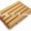 Nice shape wooden soap dish for natural hand crafted soap