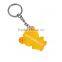Custom Design Soft Silicone Key Chain Screw
