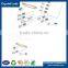 Semi-gloss paper oil-proof jewelry tag with string