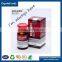 Matte white low cost medical vial label
