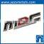 2015 metal car logo sign car emblem with sticker