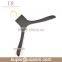 HRW-8600B Hot Sale Classsical Flat Black Ashtree Wood Clothes Hanger