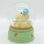 popular wedding ceremony cute bear resin Led snow globe