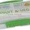 Plastic storage box wiht lock lock lid