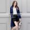 Low Moq Korean Custom Oem Promotional Thin Full Length Long Thin Ladies Trench Coat Clothing Designs Wholesale for Women
