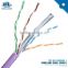 FTP cat 5e doubl jacket cable TIA/EIA/ISO/IEC 24awg polyolefin insulation twisted cores tinned copper braiding 4 pairs 100MHZ