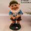 Garden decor gnome statue In the fishing for sale