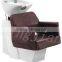 hairdressing backwash unit with footrest M521