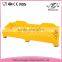 Colorful stackable durable sleeping plastic child cot nursery school beds