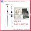 Spring aluminum telescopic support pole