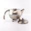 stainless steel 18/8 round tea pot tablewares SGS/FDA/LFGB drinking water jug housewares tea kettle with three pearl legs
