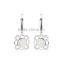 Opal Jewelry Hoop Earrings with White Stone Wholesale China SEI002W