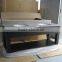 24" Mini Wooden Hotel Bathroom Vanity With Granite Top
