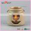 Decorative Grey Ceramic Candle Container For Promotion