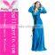 Blue Sexy Dress Long Evening Gown For Mature Woman
