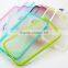 Phone Shell mobile phone case sets matte plasti bag fro Samsung s6 G9200,2 in 1 candy color TPU+PC case