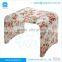 Flower pattern Bathroom House plastic Acrylic chair
