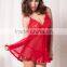 Hot product sequins appliques babydoll lingerie