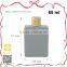 45ml for lady bright white screen printing glass bottle