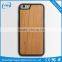2016 New Design Natural Wood Wooden Cover TPU Case for iPhone 6 6s