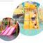 Outdoor fiberglass water amusement for outdoor children plastic playground