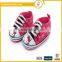Lovely Hello Kitty red color baby crochet shoes girls baby shoes