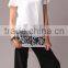 Pretty Steps 2016 elegant ladies casual chiffon top high quality round collar blouse for women