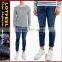 Biker Jeans Blue Denim jeans pantalon (LOTK031)