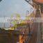 Inclined flat fertilizer belt roller conveyor for sale