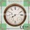 15 Inch with built in Thermometer And Hygrometer Garden Plastic Clock