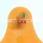 TPU orange cattle ear tag 78*56 mm metal pin
