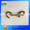Made in China hot sale brass heavy double snap hook manufacturer