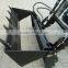 front loader backhoe loader with 4 in 1 bucket for sale